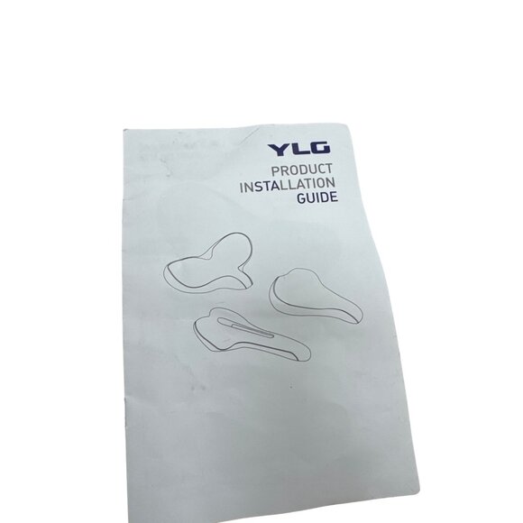 YLG Oversized Comfort Bike Seat Black For Adult Bikes SKU 7187 - Picture 4 of 7